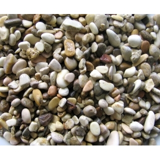 Галька морская, пёстрая, для аквариума 1 кг.
