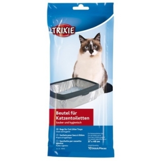 Пакеты сменные "TRIXIE" для кошачьих туалетов, 37 x 48 см (10шт)