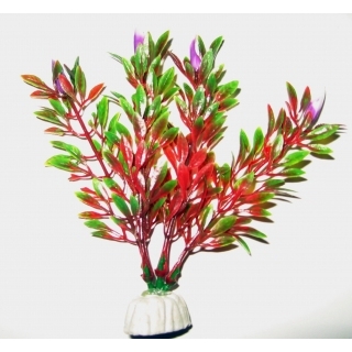 Аквариумное растение "Людвигия", пластик, 10см