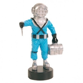 Декоративный распылитель Водолаз 10 см