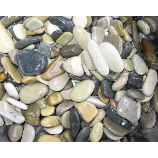 Галька морская для аквариума 1 кг.