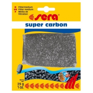 Sera super carbon - активированный уголь, 29 гр.