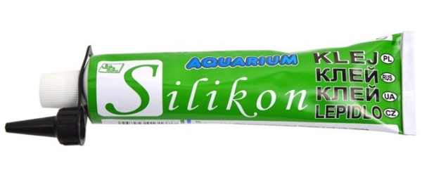 Клей силиконовый для аквариума Jaba черный, 60 мл