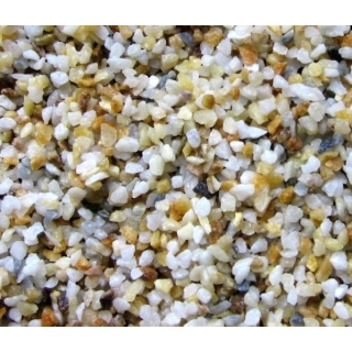 Мраморная крошка для аквариума, шахматная, 1 кг.