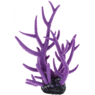 Пластиковый коралл фиолетовый 27x24x31 см