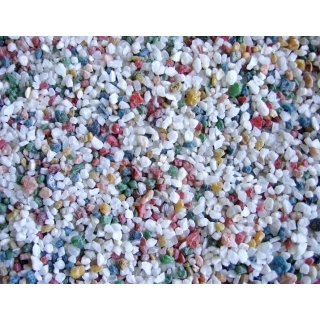 Barbus Цветная каменная крошка МИКС 2-4мм (3,5кг)