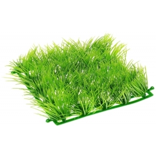 Пластиковый коврик зелёный, 15x15 см