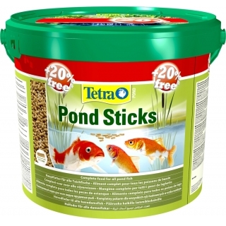 Tetra Pond Sticks 12 литров - корм для прудовых рыб 