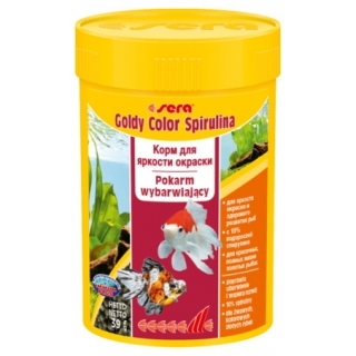 Sera Goldy Color Spirulina 100 мл 