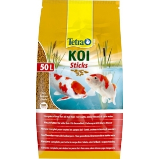 Tetra Pond Koi Sticks 50 литров - корм для прудовых рыб 