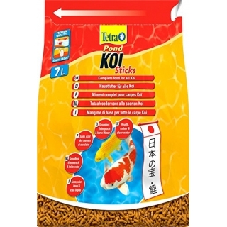 Tetra Pond Koi Sticks 7 литров - корм для прудовых рыб 