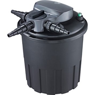 JEBAO BF-15000E, Прудовый напорный фильтр с УФ-лампой 24 Вт, с обратной промывкой