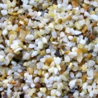 Мраморная крошка для аквариума, шахматная, 1 кг.