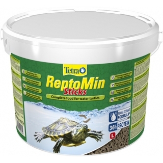 Tetra ReptoMin 10 литров, корм для водных черепах