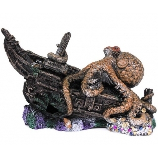 Грот "Осьминог на корабле"