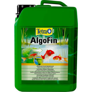 Tetra Pond AlgoFin 3 литра. Средство для борьбы с нитевидными водорослями в пруду 