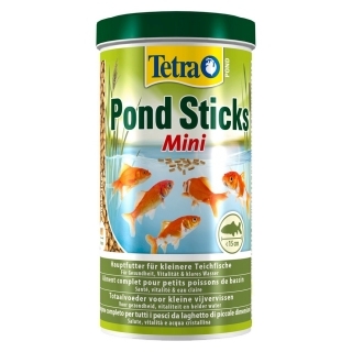 Tetra Pond Mini Sticks 1 литр - корм для прудовых рыб 