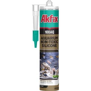 Силиконовый герметик для аквариума Akfix 100AQ, прозрачный 